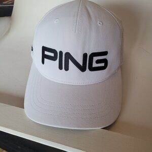Ping Flex Fit Adjustable Golf Cap Strap Back Junior Interclub